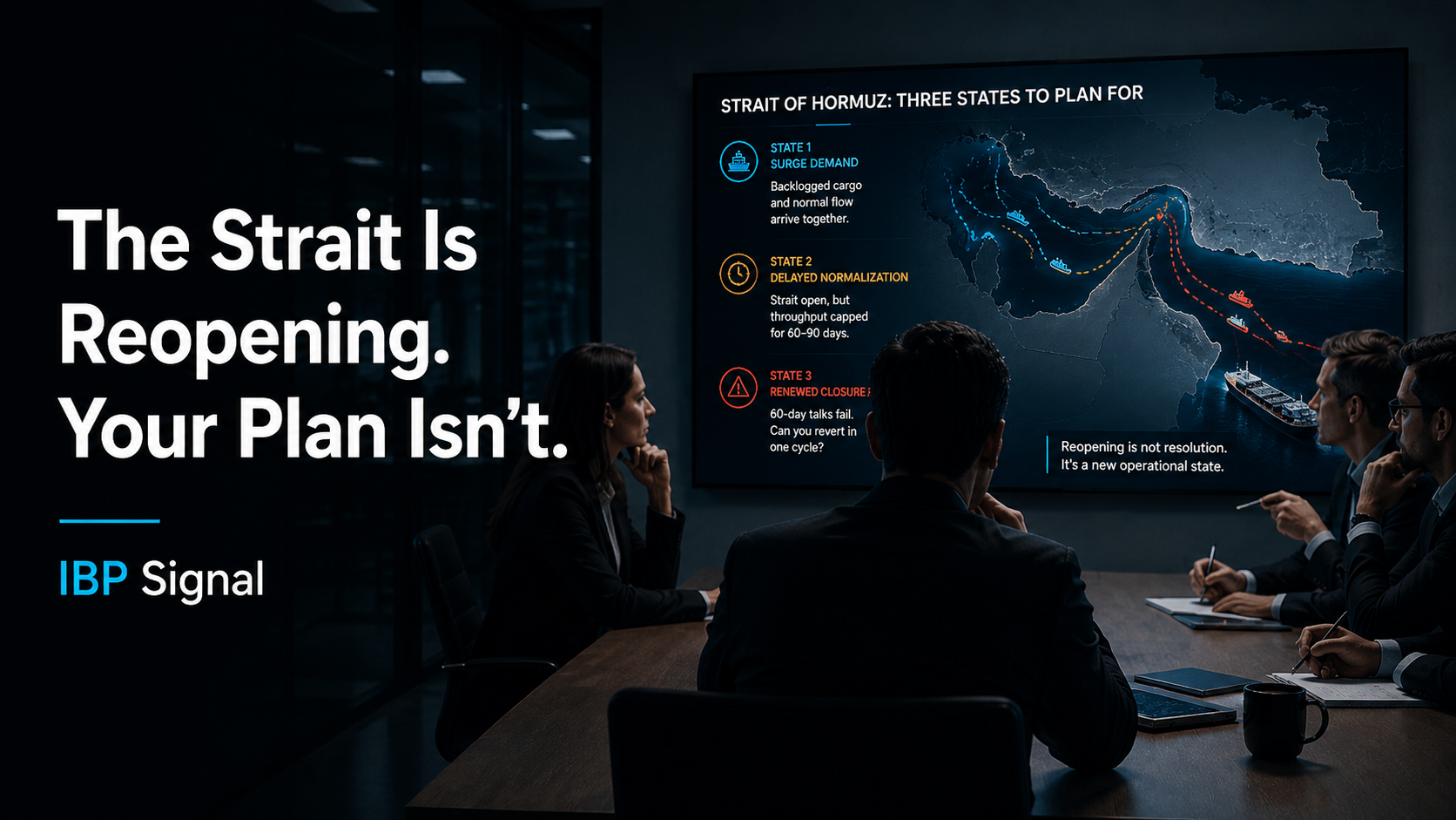 IBP Signal Issue #4 Strait of Hormuz reopening thumbnail